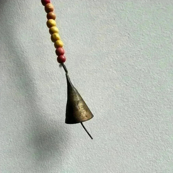 Red Elephant Jewelled Hanging Art Beaded  Wall Home Decor Bohemian Children Kids - Picture 5 of 8